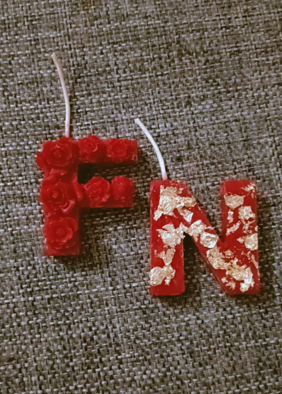 pair of Fancy Alphabet