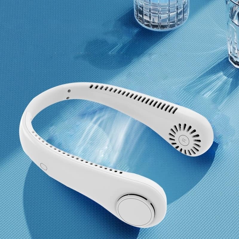 Portable Rechargeable Neck Fan USB