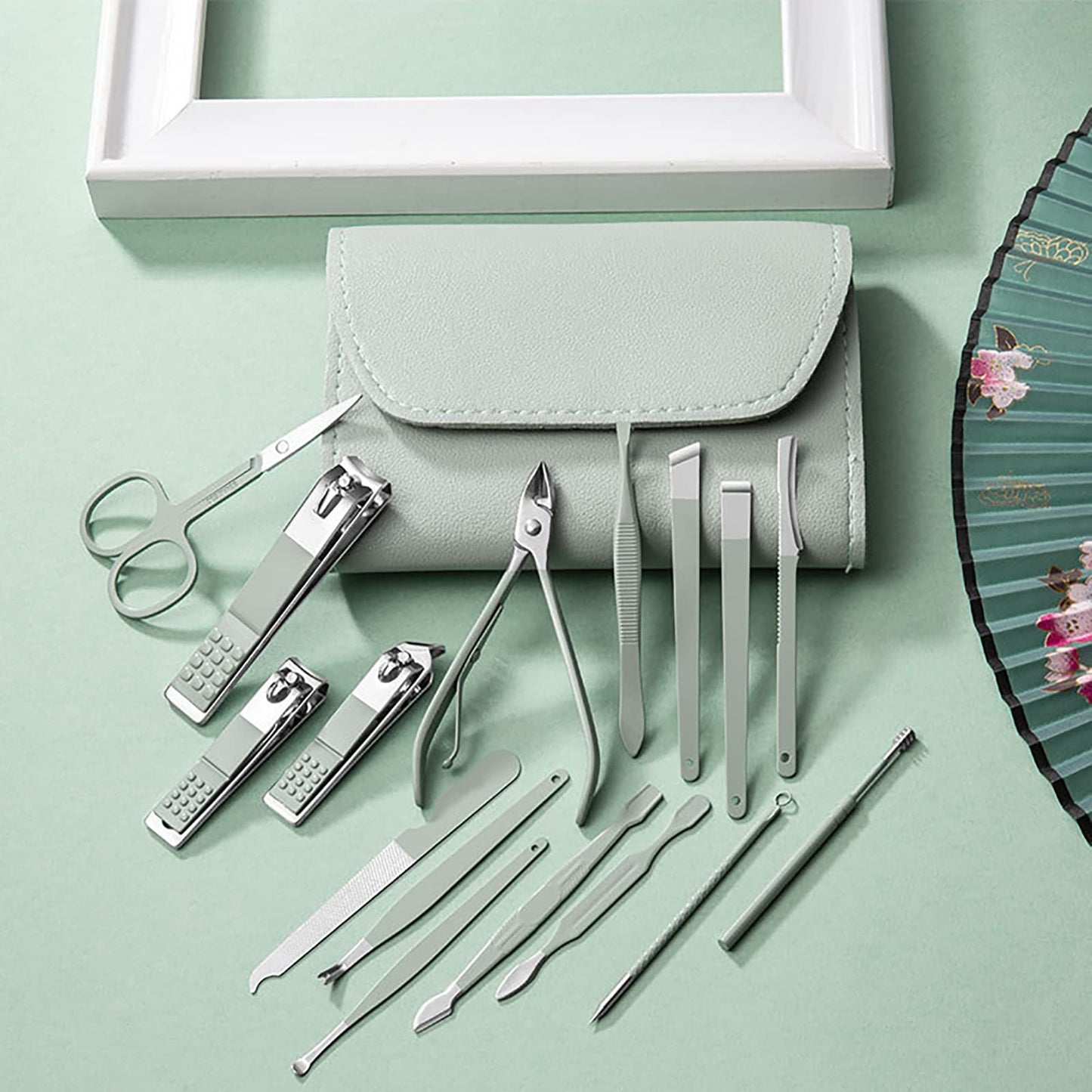 Portable 16pcs Manicure Kit