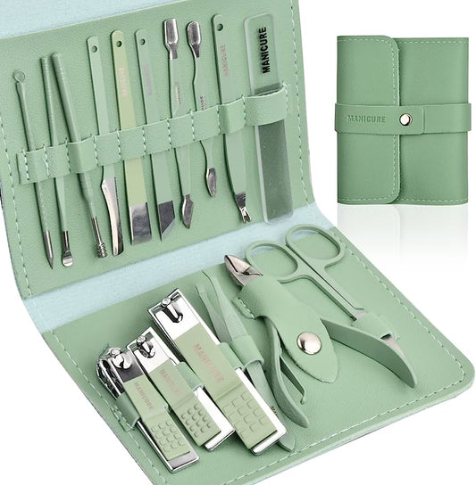 Portable 16pcs Manicure Kit