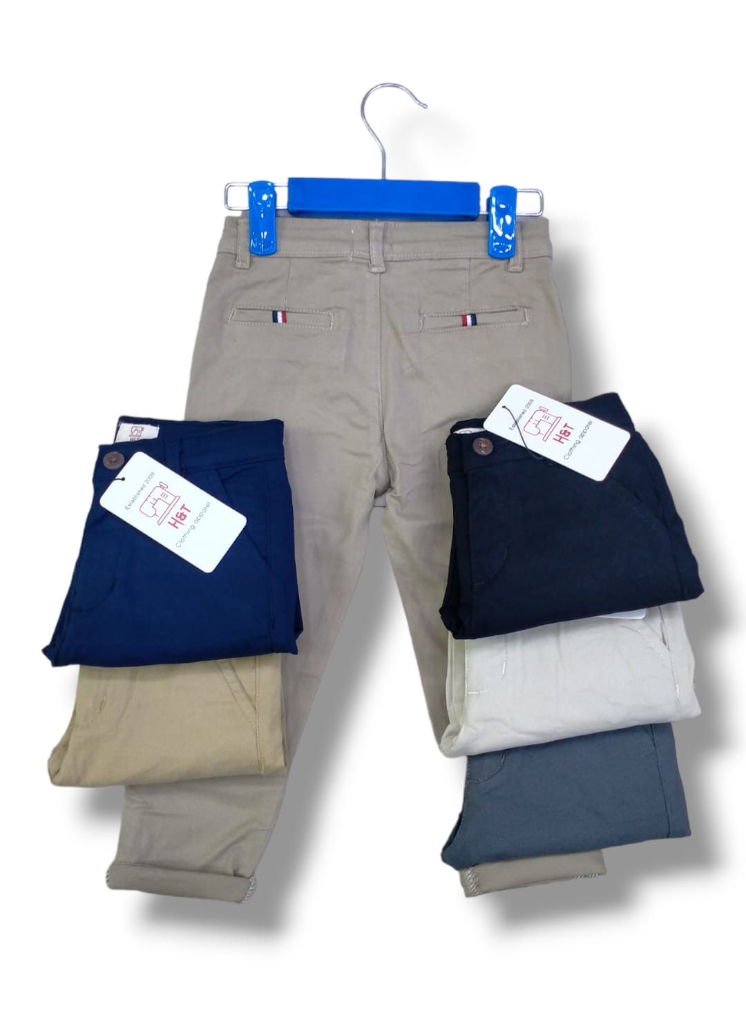 Kids Cotton Chino's