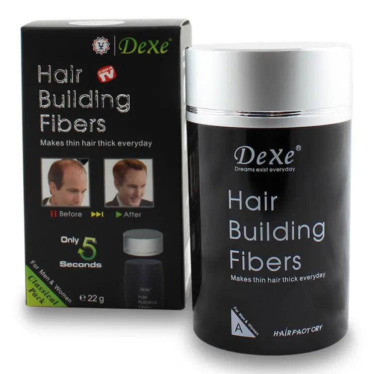 Dexe Hair Building Fiber For Thickening Covering baldness - Hair Powder for both Men and Women